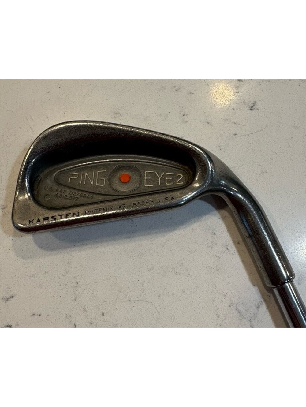 Ping Eye 2 Orange Dot 3 Iron Steel Shaft RH